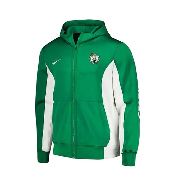 Nike Boston Celtics 2023/24 Authentic Showtime Full-Zip Hoodie FB5715-312 - Picture 1 of 10